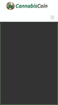 Mobile Screenshot of cannabiscoin.net